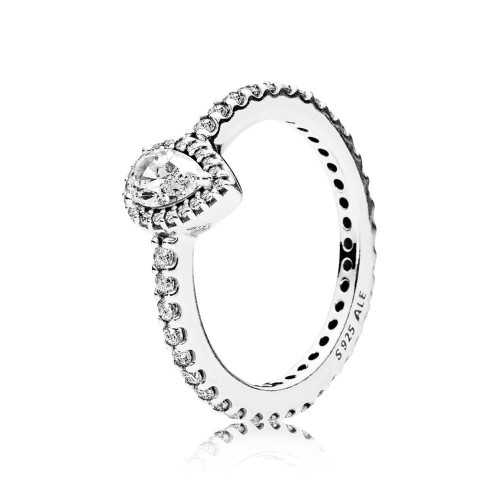 Anillo Pandora Lágrima Radiante - 196254CZ