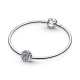 Charm Pandora Margaritas Moradas 798772C02