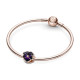 Charm Pandora Flor Pensamiento Morado 780777C01