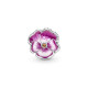 Charm Pandora Flor Pensamiento Rosa 790777C01