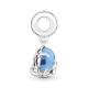 Charm Pandora Colgante Pulpo Cristal de Murano 791694C01