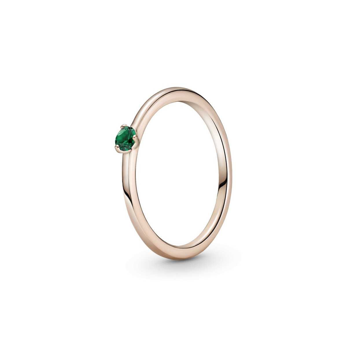 Anillo Pandora Solitario Verde - 189259C05