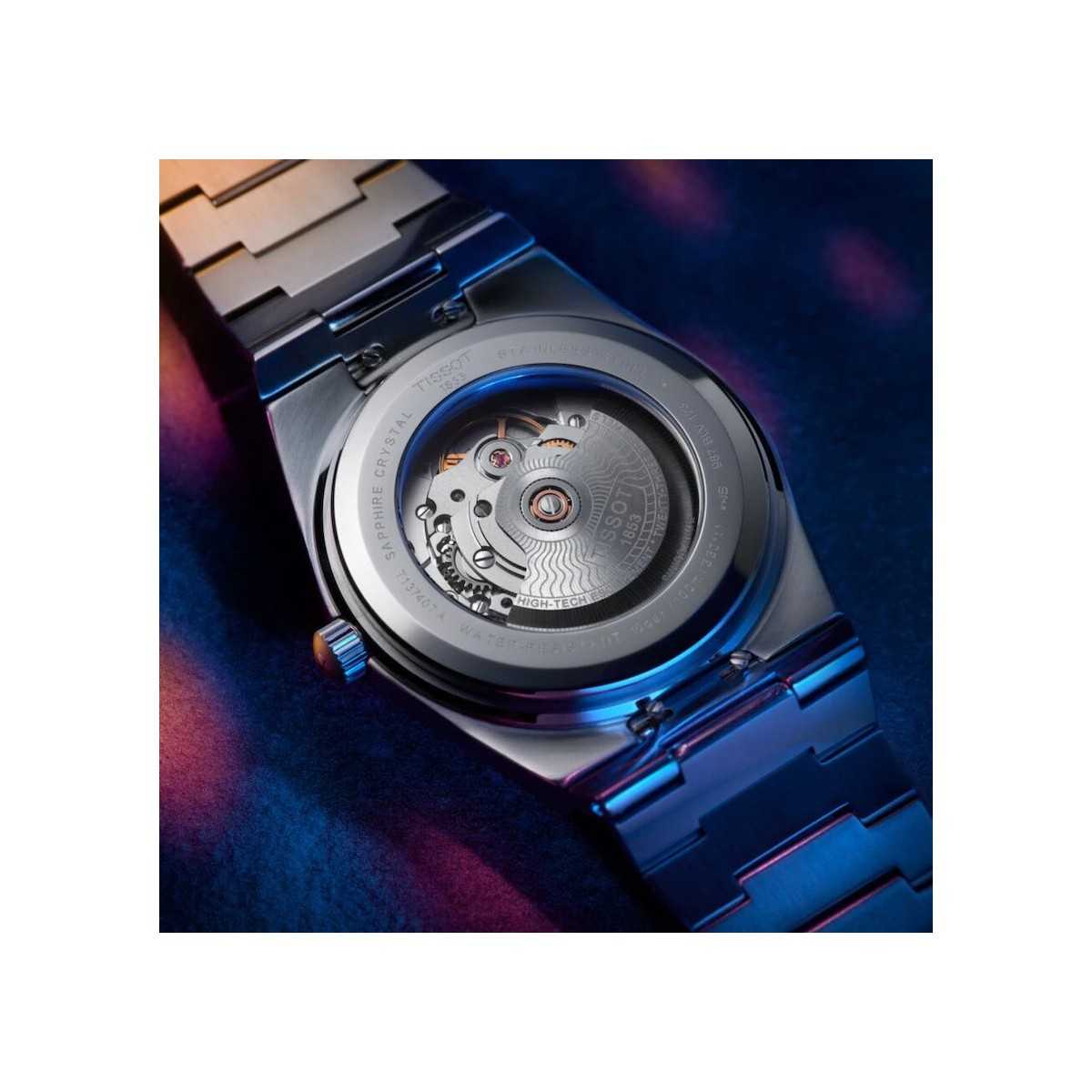 Reloj TISSOT PRX POWERMATIC 80 AZUL T1374071104100