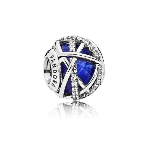 Charm Pandora Galaxia Azul 796361NCB