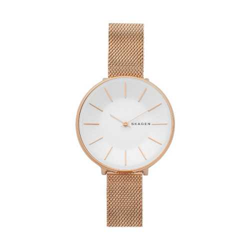 Reloj Skagen De Malla de Acero Dorado Karolina Rose SKW2688