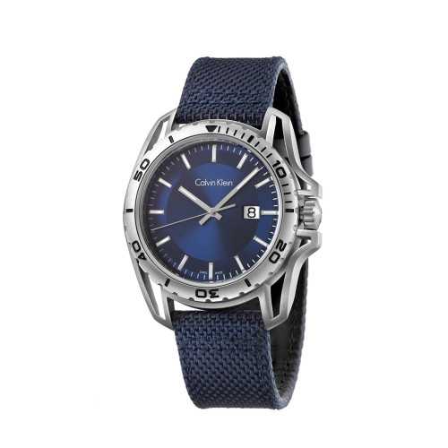 Reloj Calvin Klein Nylon Azul K5Y31UVN