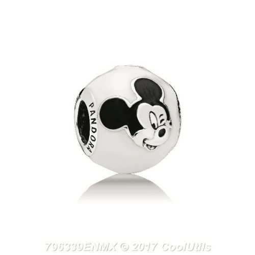 Charm Mickey Expresivo en Plata de Primera Ley 796339ENMX