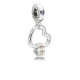 Charm Pandora Rose Corazón Plata de Ley 787247NLCMX