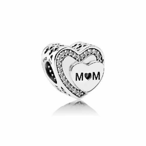 Charm Pandora Corazón Mum 792070CZ