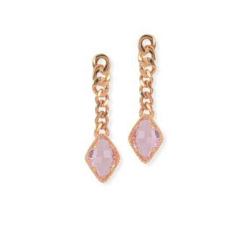 Pendientes Maximo Betro Cristal Rosa 4627