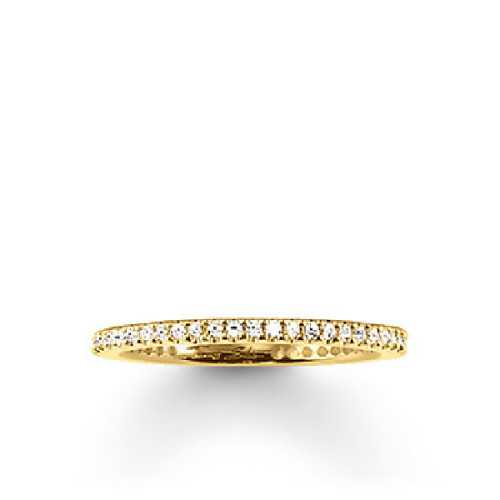 Anillo Thomas Sabo Eternity Dorado TR1980-414-14-52