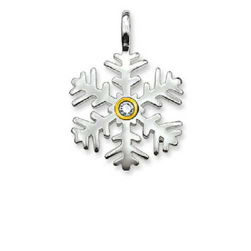 Charm Thomas Sabo Copo de Nieve PE0011-179-14