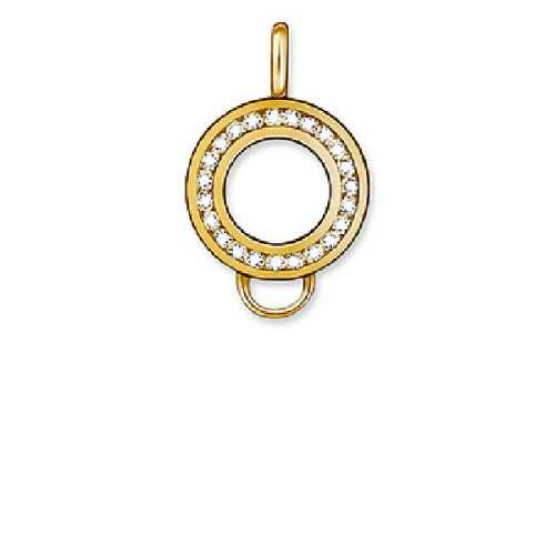 Charm Colgante Thomas Sabo Dorado Circonitas X0185-414-14