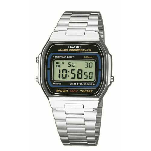 Casio Digital Retro Armys Acero A164WA-1VES