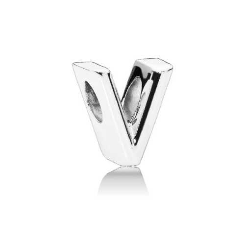 Charm Pandora Plata Letra V 797476