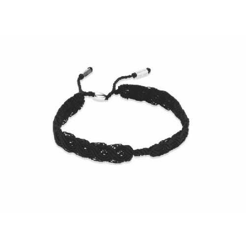 Pulsera Nylon Trenzada Negra Pandora 590711CBK