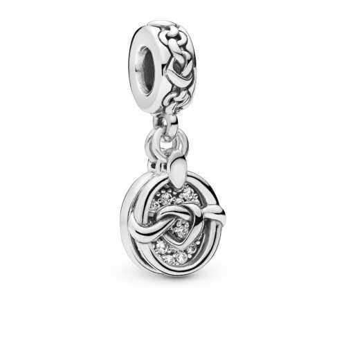 Charm Pandora Corazones Anudados 798095CZ