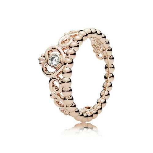 Anillo rose circonita tiara - 180880CZ