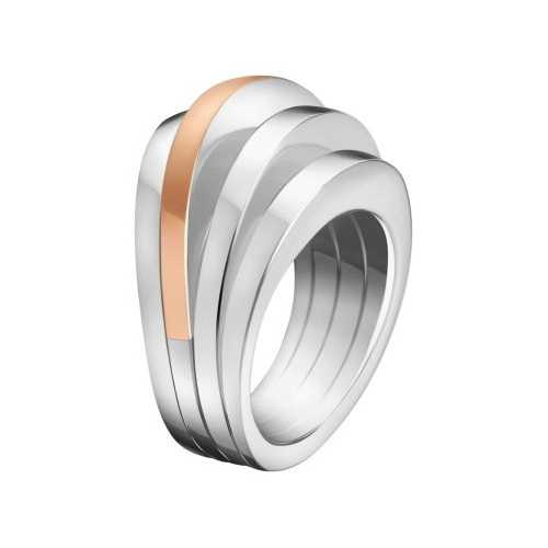 Anillo- Calvin Klein Breathe Bicolor - KJ3DPR20010