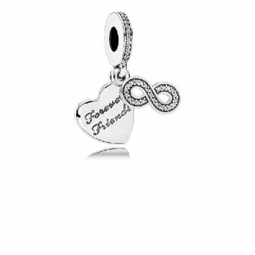 Charm Pandora Amigas Para Siempre 791948CZ