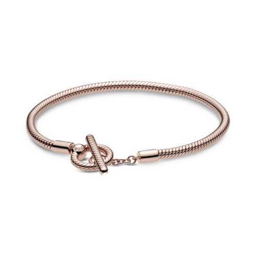 Pulsera Pandora Rose Serpiente con cierre en T - 589087C00