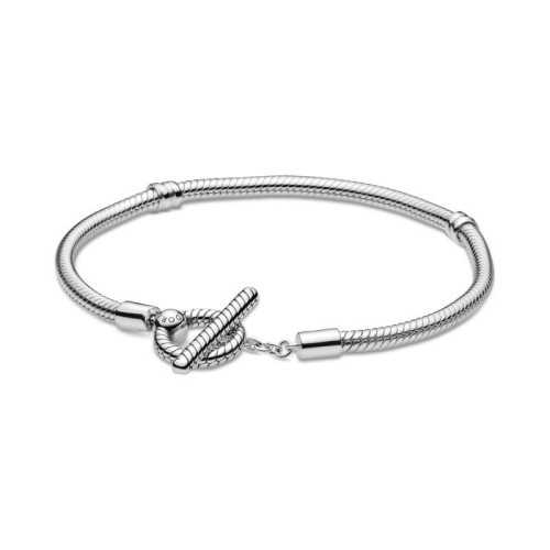 Pulsera Pandora Moments Serpiente con cierre en T - 599082C00