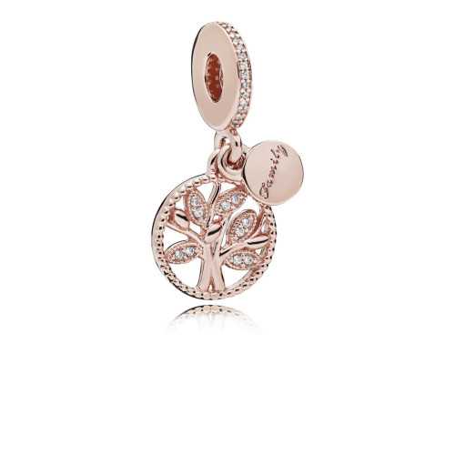 Charm Pandora Rose Family Tree 781728CZ