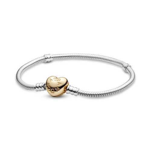 Pulsera Pandora Moments Corazón Shine - 568707C00