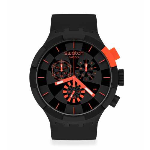 Reloj Swatch Checkpoint Red SB02B402