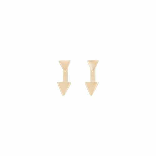 Pendientes UNOde50 Upside Down PEN0710ORO0000U