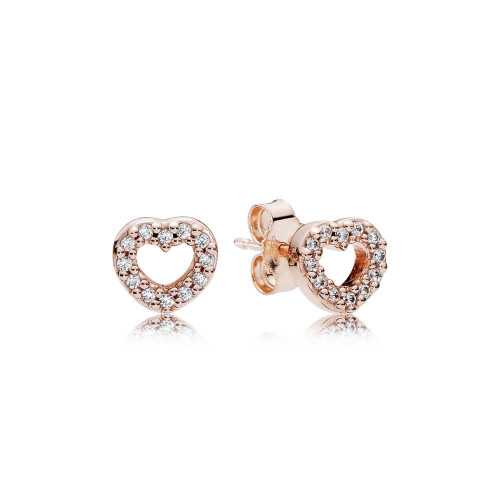 Pendientes Pandora Rose Heart 280528CZ