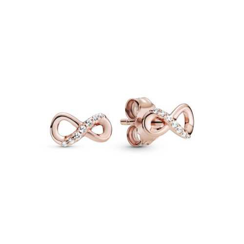 Pendientes Pandora Infinity Rose 288820C01