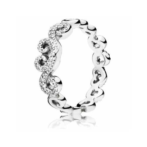 Pandora Anillo Plata Circonia  - 197117CZ