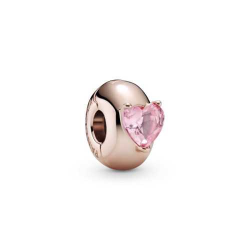 Clip Pandora Cuarzo Rosa 789203C01