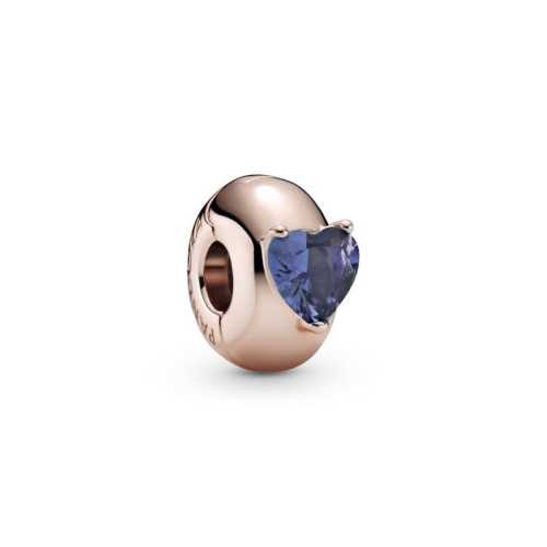 Clip Pandora Rose Cristal Azul 789203C02