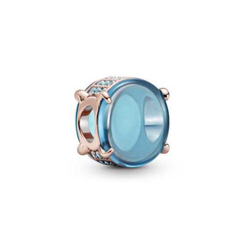 Charm Pandora Ovalado Azul 789309C01