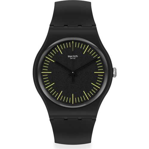 Reloj Swatch Blacknyellow SUOB184