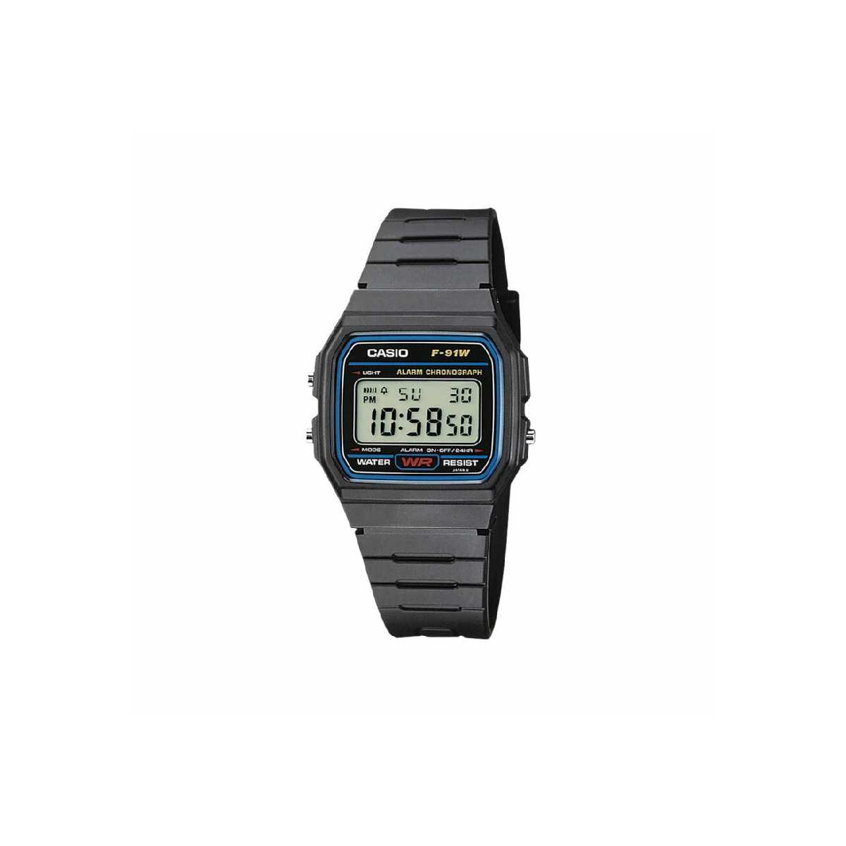 Reloj Casio Collection Retro Men F-91W-1YEG