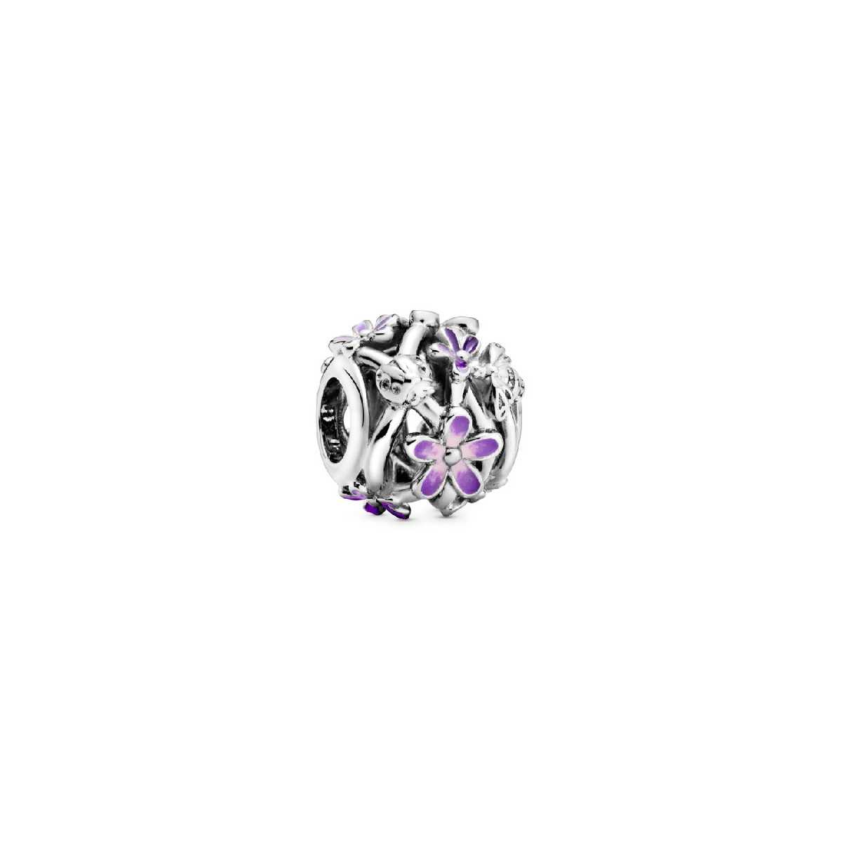 Charm Pandora Margaritas Moradas 798772C02