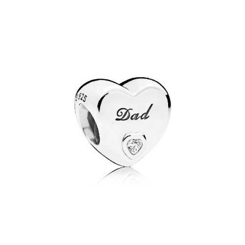 Charm Pandora Papá Corazón 796458CZ