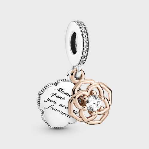 Charm Pandora Rose Dos Tonos 789373C01