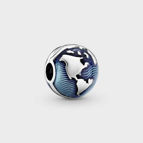 Charm Pandora Globo Mundo Azul 799429C01