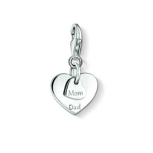 Charm Thomas Sabo Corazones Mom-Dad 1452-001-21