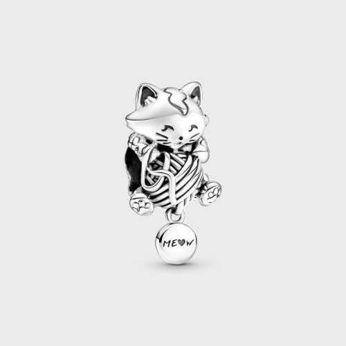 Charm Pandora Gatito & Ovillo de Lana 799535C00