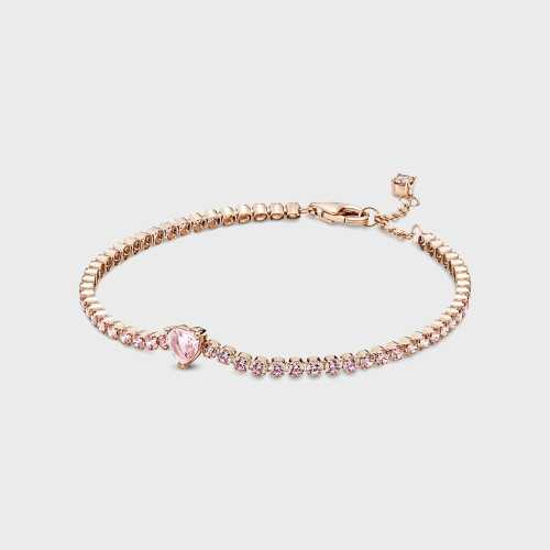 Pulsera Pandora Corazón Brillante - 580041C01