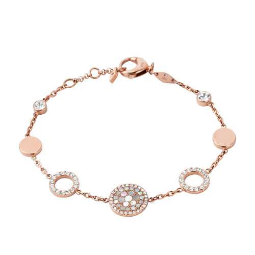 Pulsera Señora Fossil Rosa JF01739791