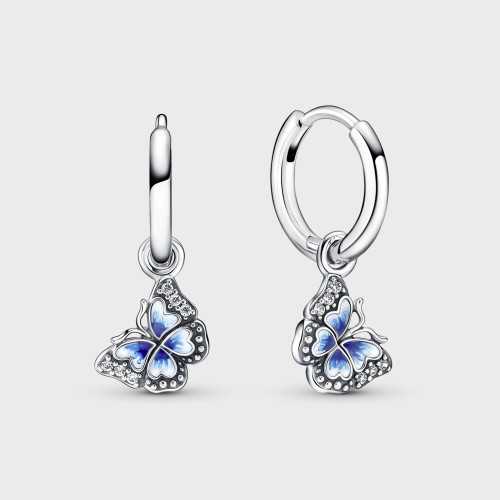 Pendientes Pandora Mariposa Azul 290778C01