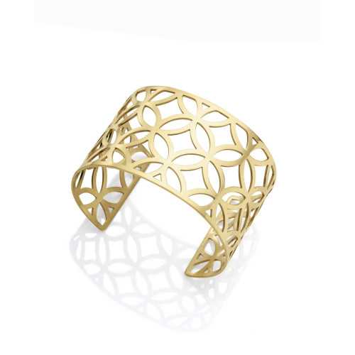 Pulsera Viceroy  Chic de acero calado dorado 1398P01012