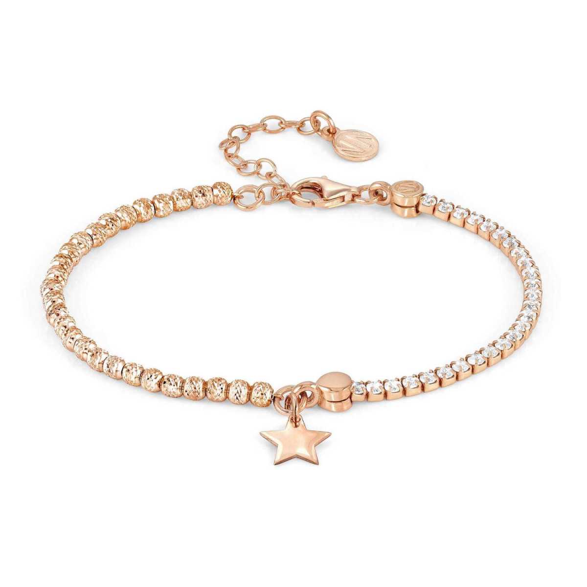 Pulsera Nomination Chic & Charm Celebration Con Estrella Oro Rosa 148621/090