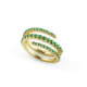 Anillo Nomination Lovelight Verde 149711/016/008